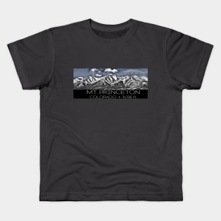 Mt. Princeton Colorado 14,196 Kids T-Shirt